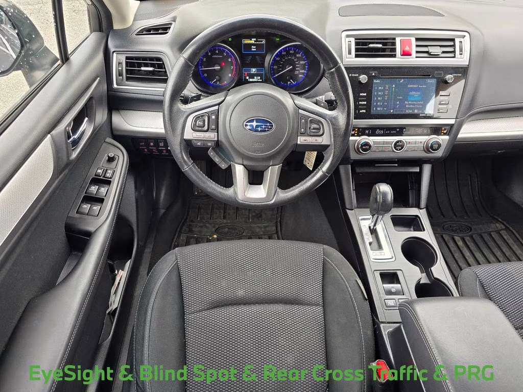 2017 Crystal Black Silica Subaru Outback 2.5i Premium AWD SUV