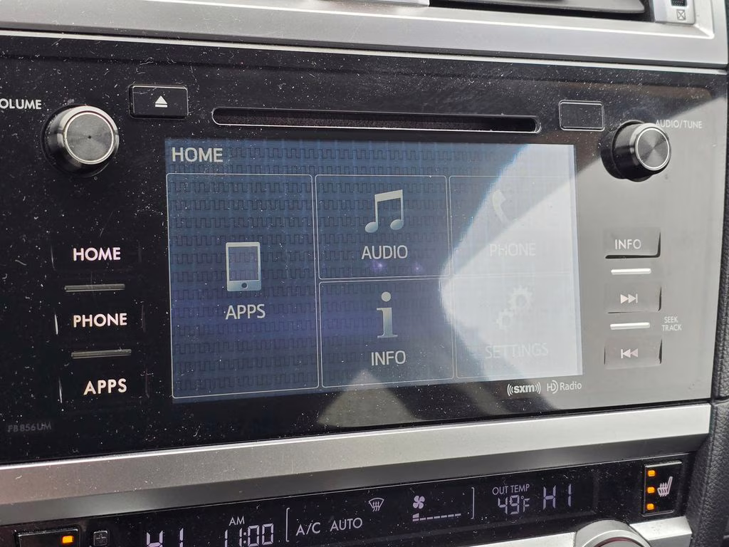 2017 Crystal Black Silica Subaru Outback 2.5i Premium AWD SUV