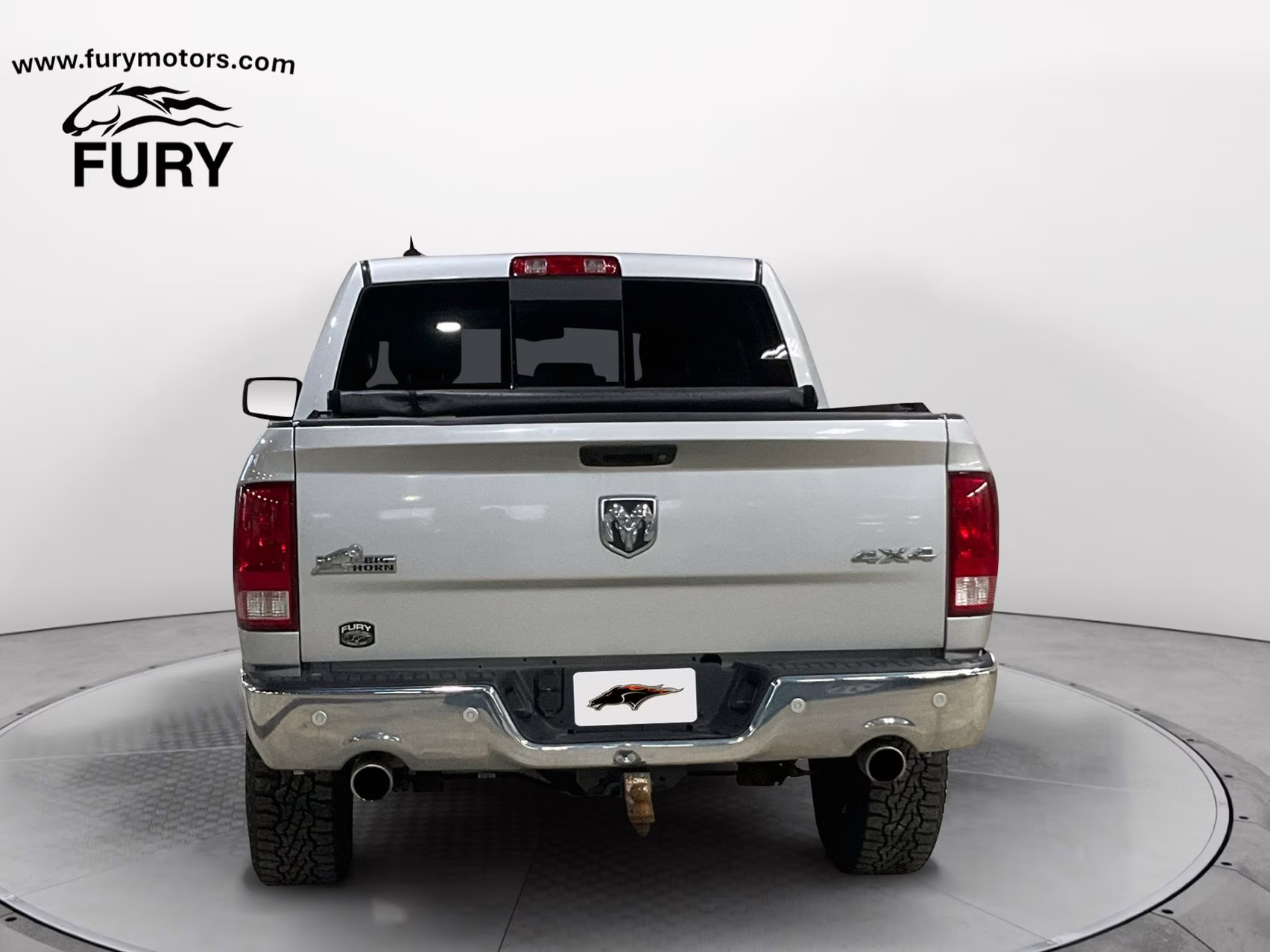 2016 Bright Silver Clearcoat Metallic Ram 1500 Big Horn 4X4 Truck