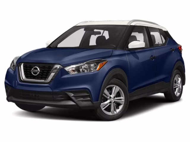 2020 Deep Blue Pearl/Fresh Powder Nissan Kicks SV FWD SUV