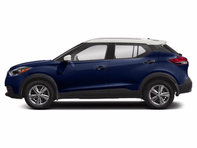 2020 Deep Blue Pearl/Fresh Powder Nissan Kicks SV FWD SUV