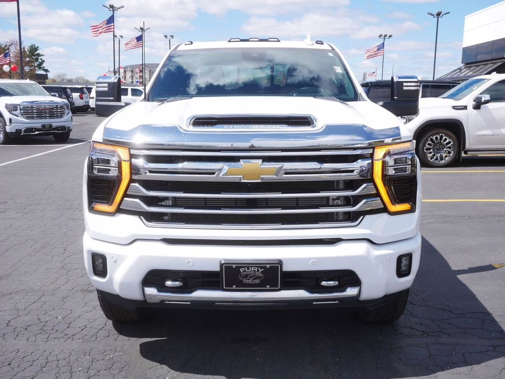 2024 Summit White Chevrolet Silverado 3500HD High Country 4X4 Truck