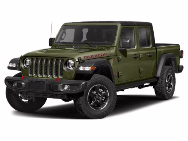 2022 Sarge Green Clearcoat Jeep Gladiator Rubicon 4X4 Truck