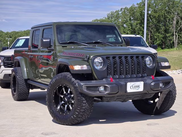 2022 Sarge Green Clearcoat Jeep Gladiator Rubicon 4X4 Truck
