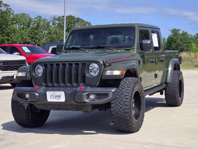 2022 Sarge Green Clearcoat Jeep Gladiator Rubicon 4X4 Truck