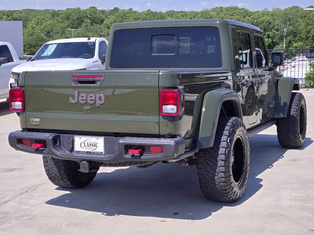 2022 Sarge Green Clearcoat Jeep Gladiator Rubicon 4X4 Truck