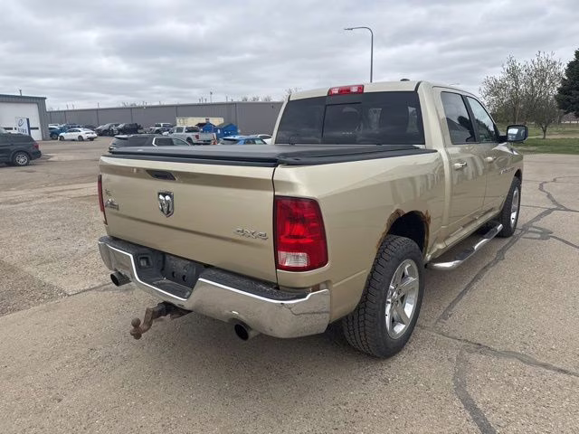 2011 White Gold Clearcoat Ram 1500 Big Horn 4X4 Truck