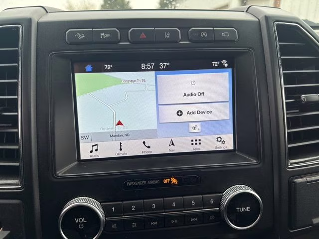 2018 White Platinum Metallic Tri-Coat Ford Expedition Max Limited 4X4 SUV