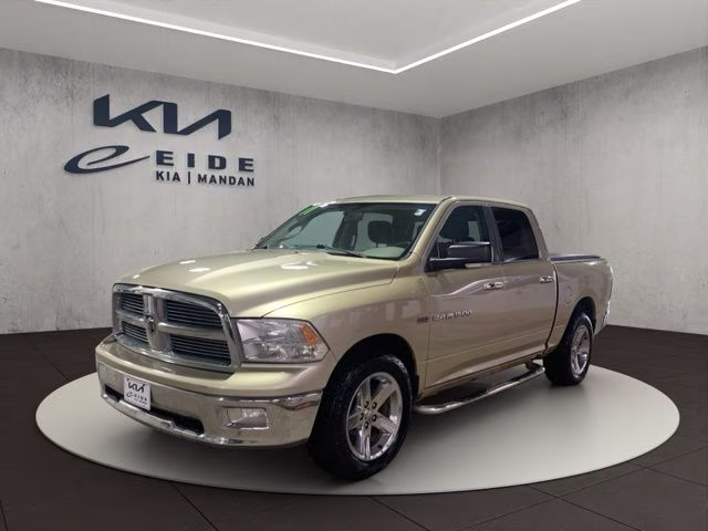 2011 White Gold Clearcoat Ram 1500 Big Horn 4X4 Truck