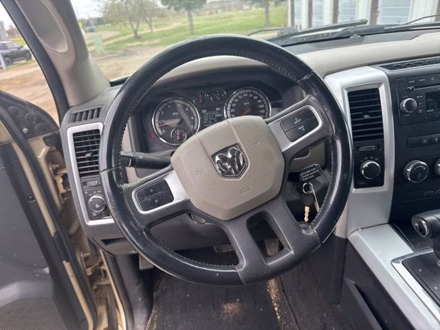 2011 White Gold Clearcoat Ram 1500 Big Horn 4X4 Truck