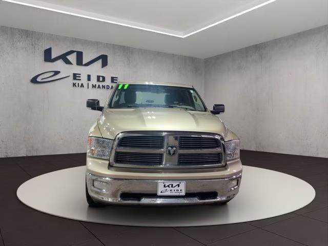 2011 White Gold Clearcoat Ram 1500 Big Horn 4X4 Truck
