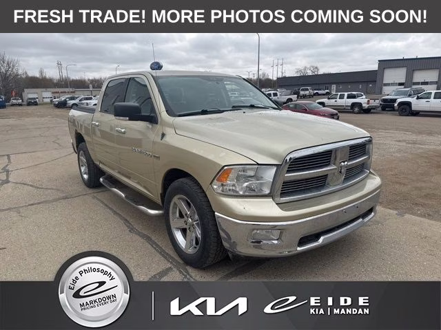 2011 White Gold Clearcoat Ram 1500 Big Horn 4X4 Truck