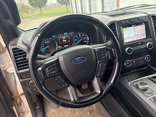 2018 White Platinum Metallic Tri-Coat Ford Expedition Max Limited 4X4 SUV