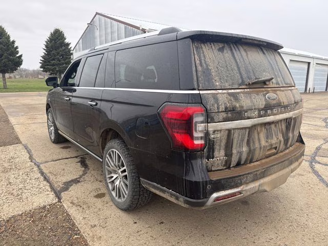 2022 Black Metallic Ford Expedition Max Limited 4X4 SUV