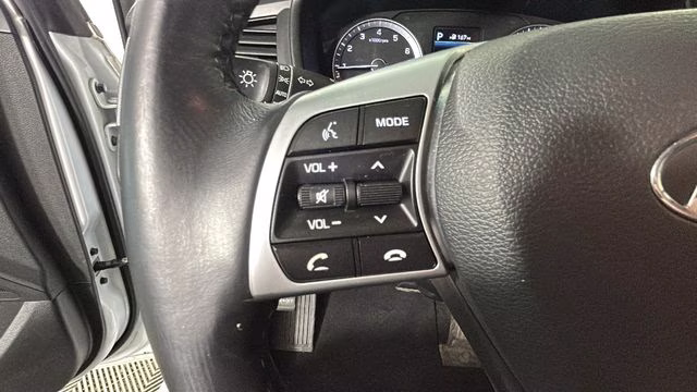 2019 Quartz White Pearl Hyundai Sonata SEL FWD Sedan