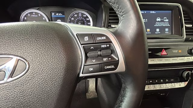 2019 Quartz White Pearl Hyundai Sonata SEL FWD Sedan