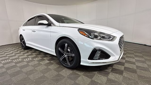 2019 Quartz White Pearl Hyundai Sonata SEL FWD Sedan