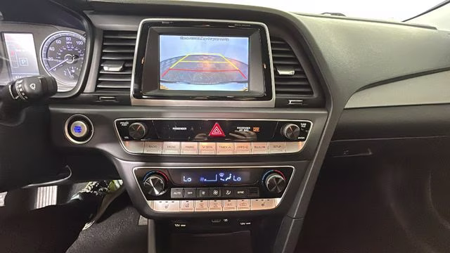 2019 Quartz White Pearl Hyundai Sonata SEL FWD Sedan