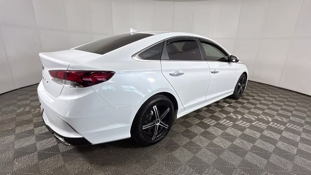 2019 Quartz White Pearl Hyundai Sonata SEL FWD Sedan
