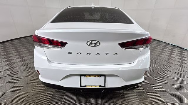 2019 Quartz White Pearl Hyundai Sonata SEL FWD Sedan