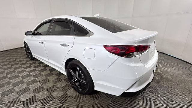 2019 Quartz White Pearl Hyundai Sonata SEL FWD Sedan