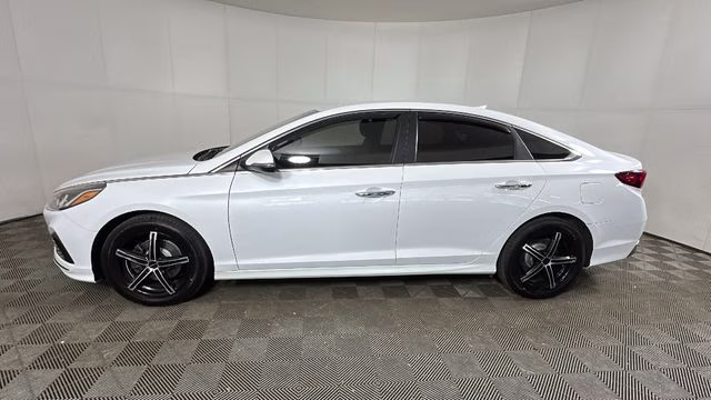 2019 Quartz White Pearl Hyundai Sonata SEL FWD Sedan