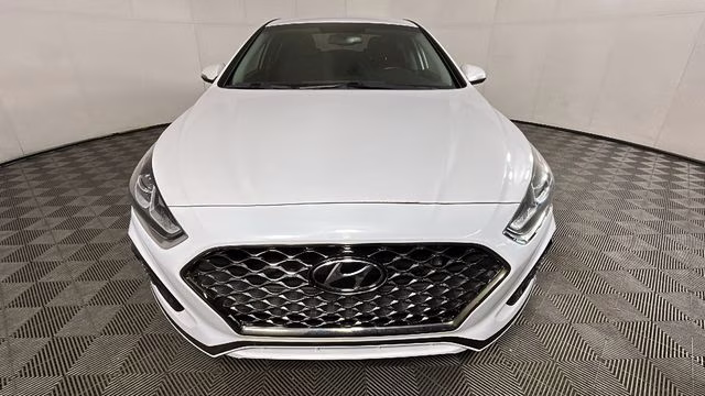 2019 Quartz White Pearl Hyundai Sonata SEL FWD Sedan