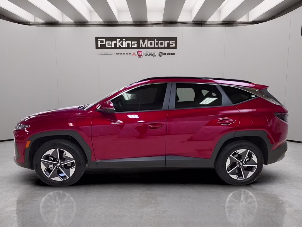 2025 Ultimate Red Hyundai Tucson Hybrid SEL Convenience AWD SUV