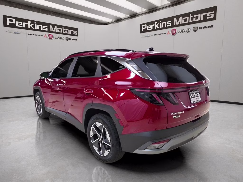 2025 Ultimate Red Hyundai Tucson Hybrid SEL Convenience AWD SUV