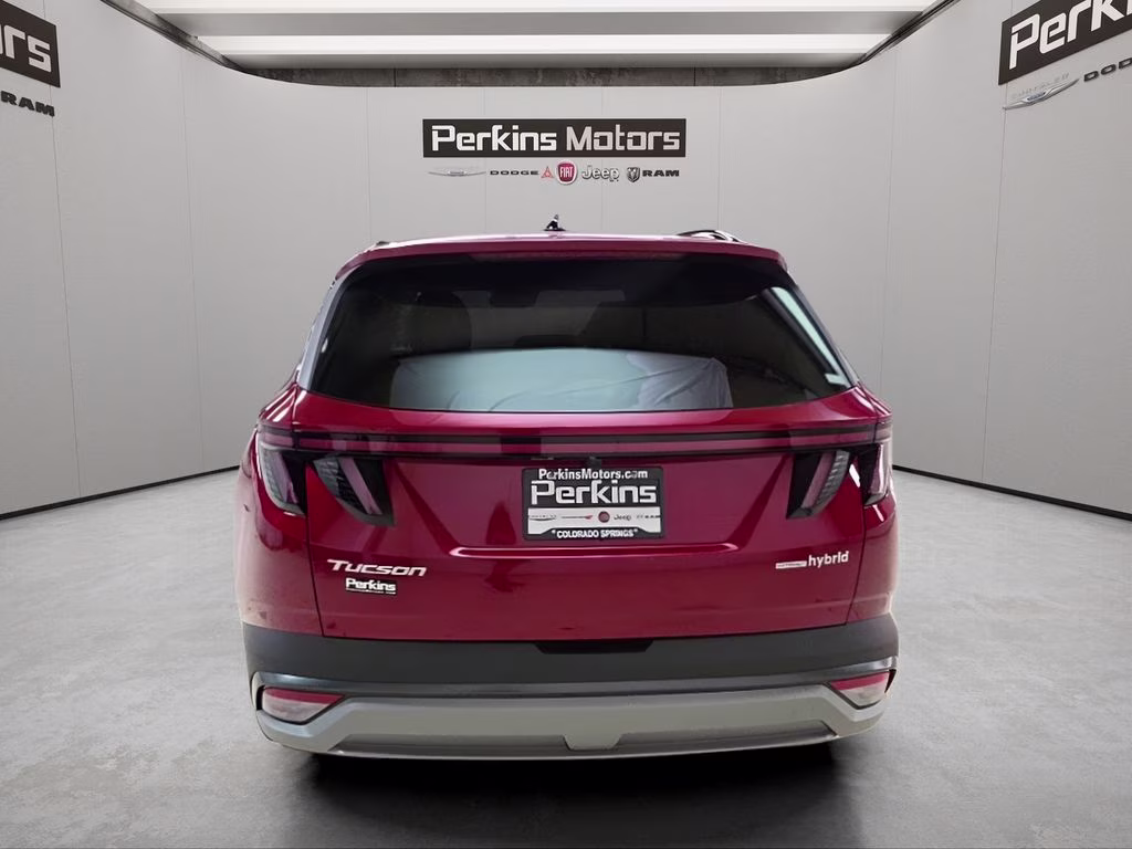 2025 Ultimate Red Hyundai Tucson Hybrid SEL Convenience AWD SUV