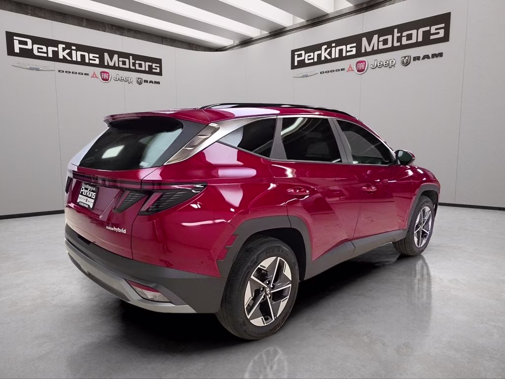 2025 Ultimate Red Hyundai Tucson Hybrid SEL Convenience AWD SUV