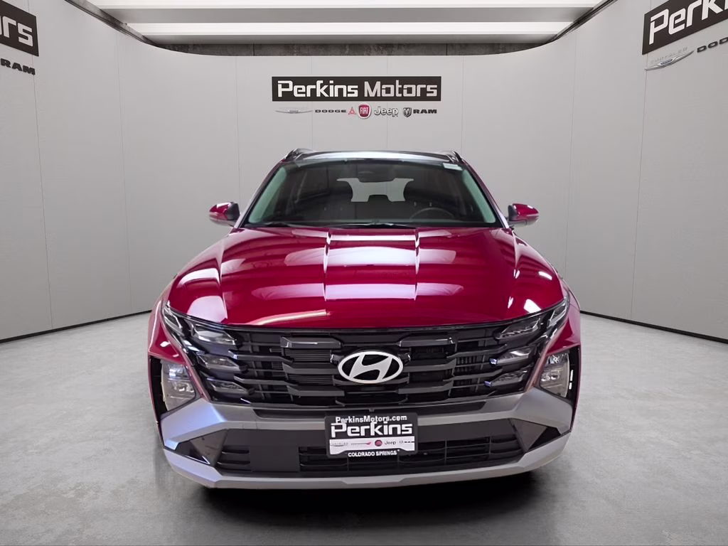 2025 Ultimate Red Hyundai Tucson Hybrid SEL Convenience AWD SUV