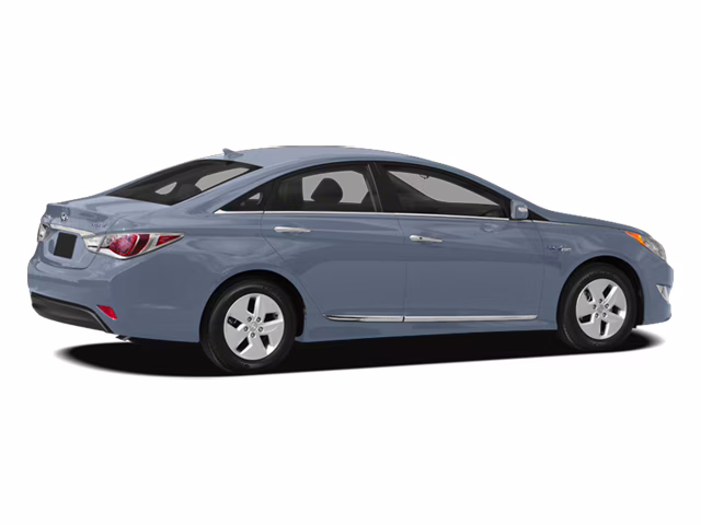 2012 Blue Sky Metallic Hyundai Sonata Hybrid Base FWD Sedan