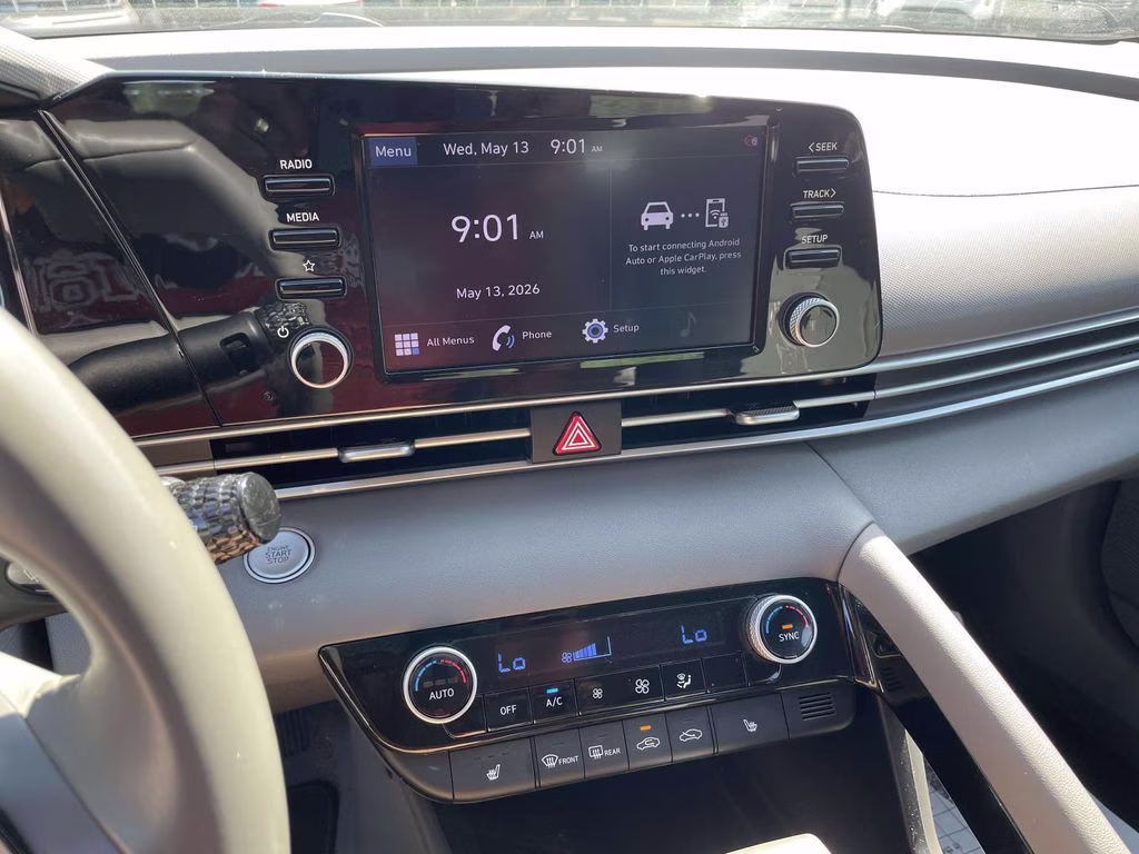 2021 Scarlet Red Pearl Hyundai Elantra SEL FWD Sedan