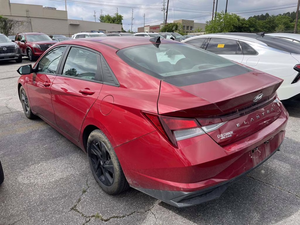 2021 Scarlet Red Pearl Hyundai Elantra SEL FWD Sedan