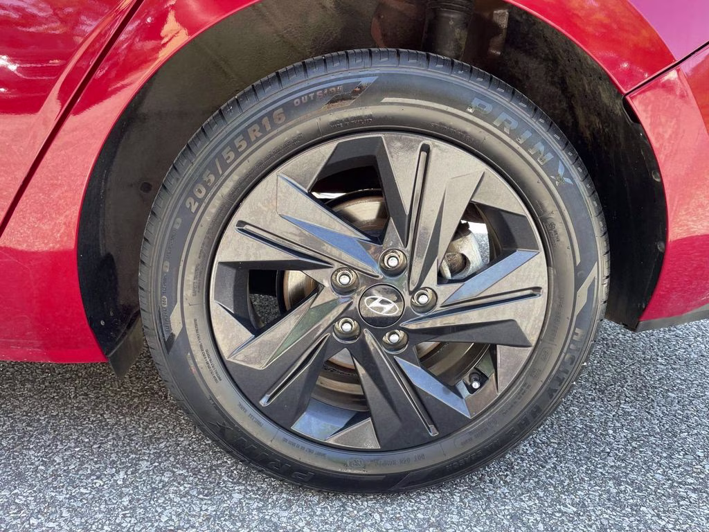 2021 Scarlet Red Pearl Hyundai Elantra SEL FWD Sedan