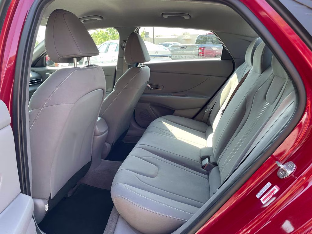 2021 Scarlet Red Pearl Hyundai Elantra SEL FWD Sedan