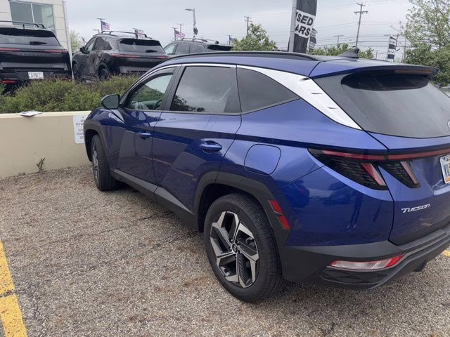 2024 Intense Blue Hyundai Tucson SEL AWD SUV