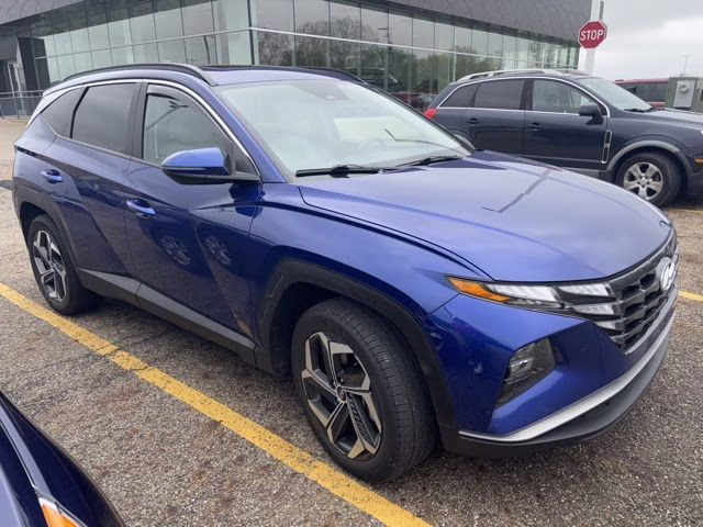 2024 Intense Blue Hyundai Tucson SEL AWD SUV