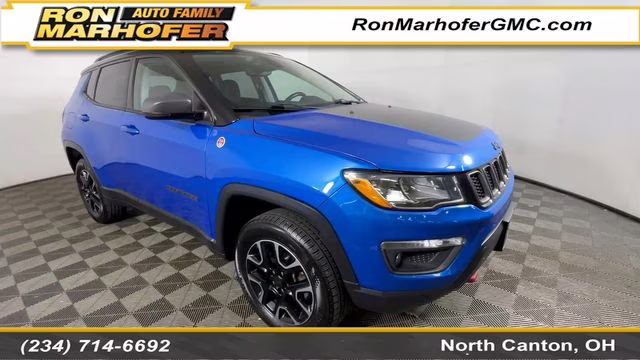 2019 Laser Blue Pearlcoat Jeep Compass Trailhawk 4X4 SUV