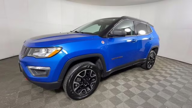 2019 Laser Blue Pearlcoat Jeep Compass Trailhawk 4X4 SUV