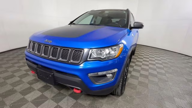 2019 Laser Blue Pearlcoat Jeep Compass Trailhawk 4X4 SUV