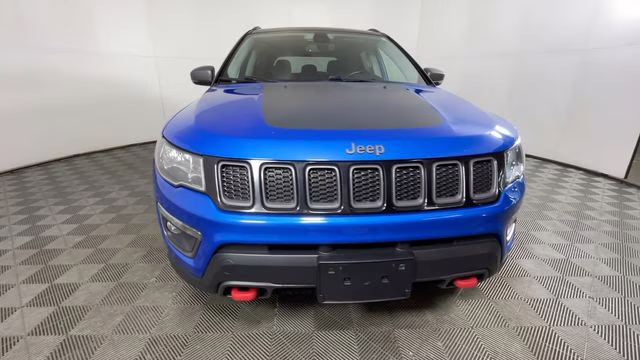 2019 Laser Blue Pearlcoat Jeep Compass Trailhawk 4X4 SUV