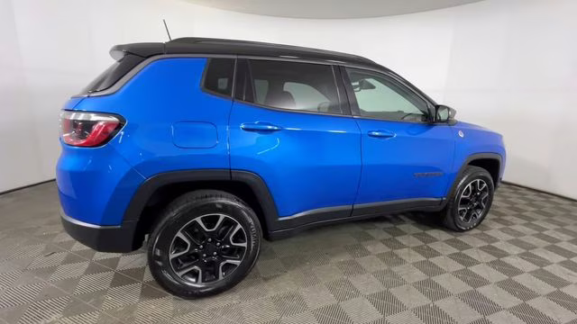 2019 Laser Blue Pearlcoat Jeep Compass Trailhawk 4X4 SUV