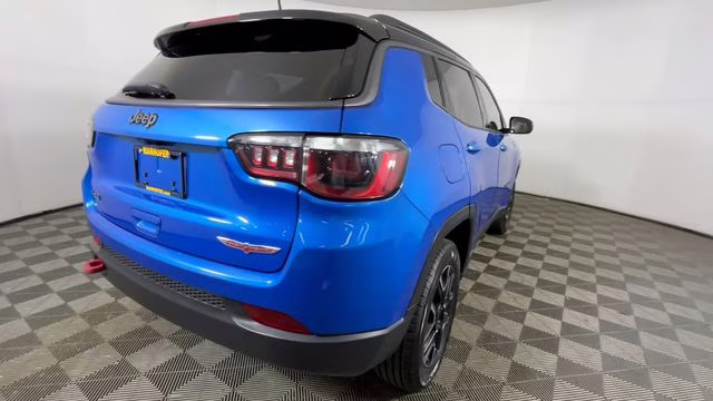 2019 Laser Blue Pearlcoat Jeep Compass Trailhawk 4X4 SUV