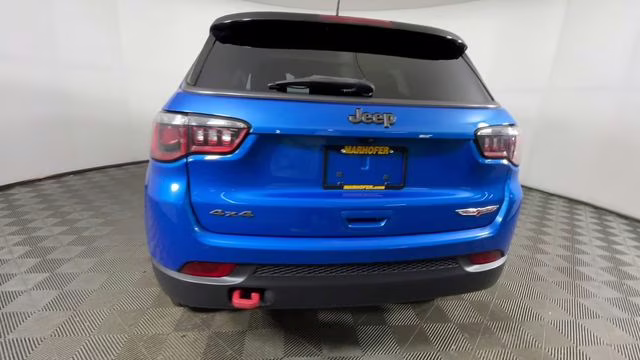 2019 Laser Blue Pearlcoat Jeep Compass Trailhawk 4X4 SUV