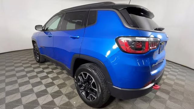 2019 Laser Blue Pearlcoat Jeep Compass Trailhawk 4X4 SUV