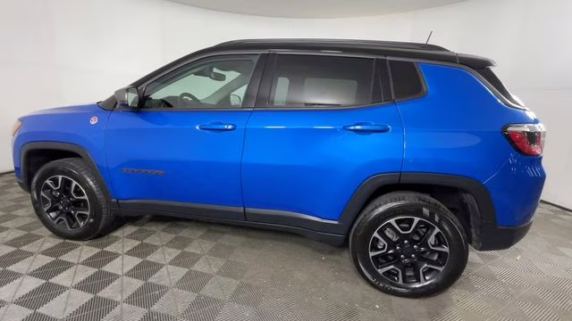 2019 Laser Blue Pearlcoat Jeep Compass Trailhawk 4X4 SUV