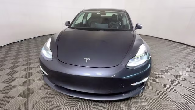 2021 Gray Tesla Model 3 Long Range AWD Sedan