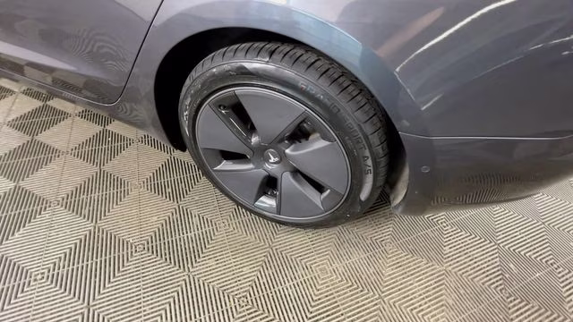 2021 Gray Tesla Model 3 Long Range AWD Sedan